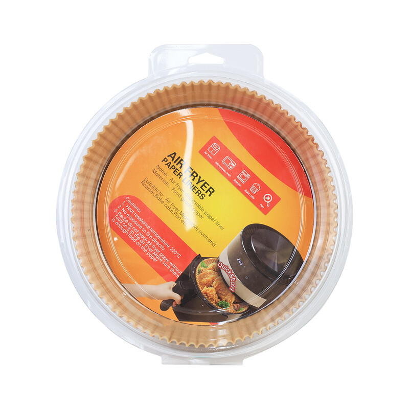 Air Fryer Parchment Paper Liners, Non-Stick Precut Circle for Easy Cleanup, Disposabl