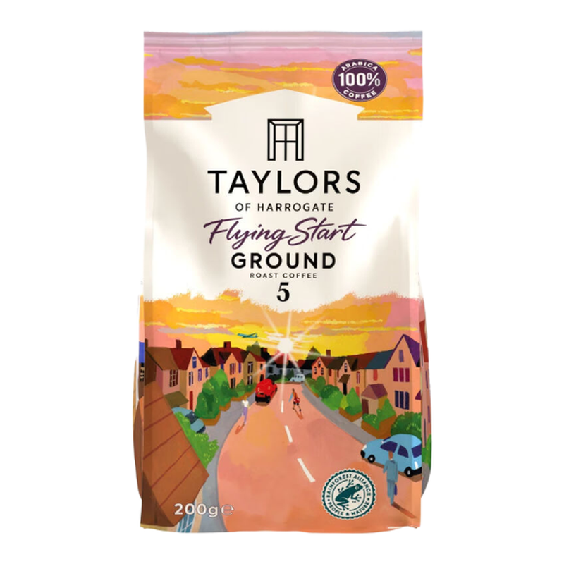 Taylors Of Harrogate Flying Start Ground Coffee 200G