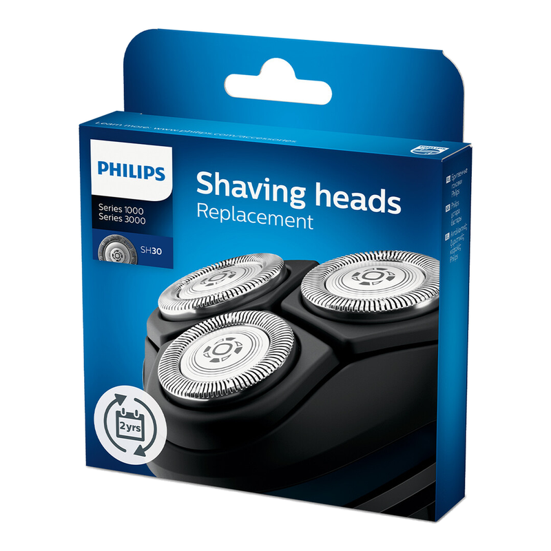 PHILIPS Replacement Shaver Heads, Fits All Series 3000 Models, SH30/50