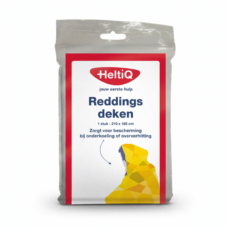 HeltiQ Reddingsdeken 1 zakje 1 st.