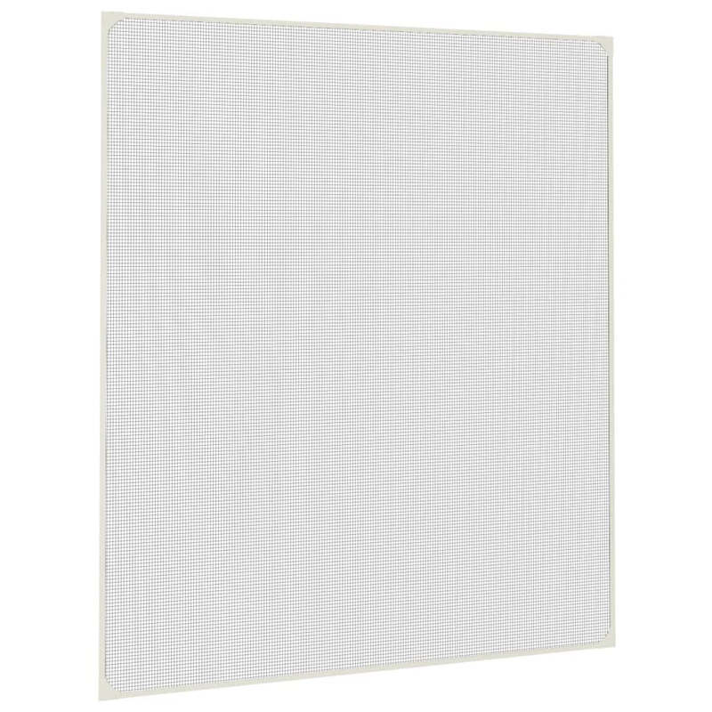 vidaXL Magnetisches Insektenschutznetz für Fenster, Weiß, 130 x 150 cm