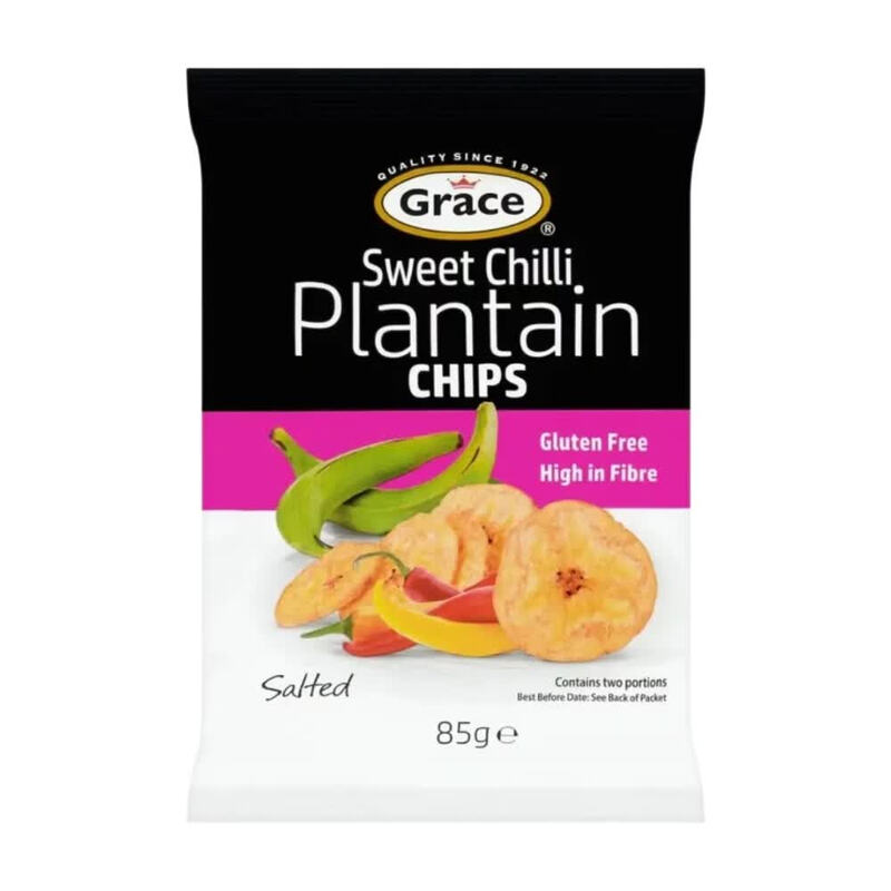 Grace Plantain Chips Sweet Chilli 85g