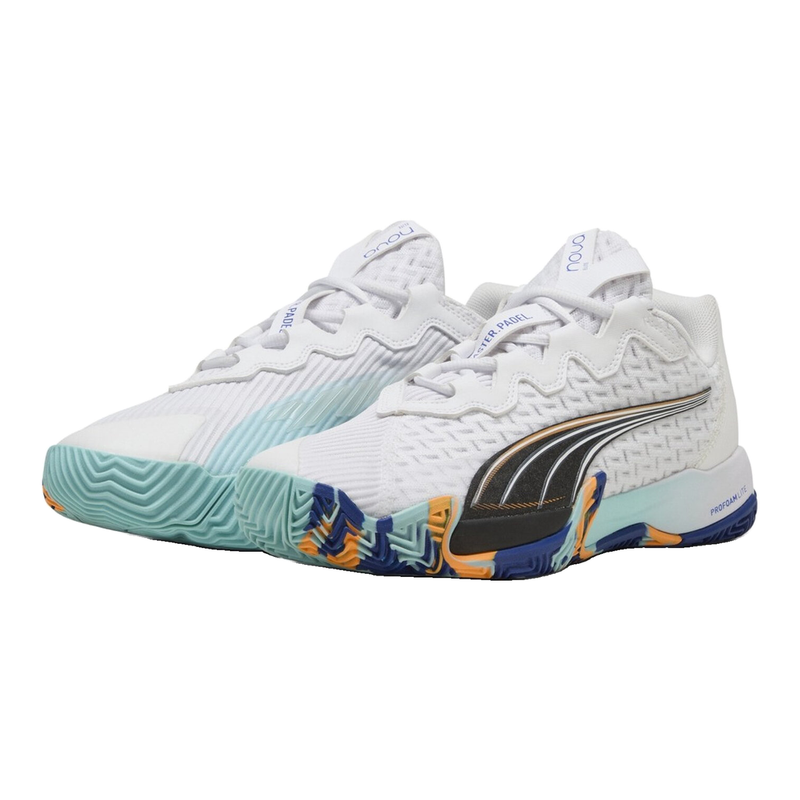 Puma Nova Elite sneakers wit, zwart, blauw 44,5