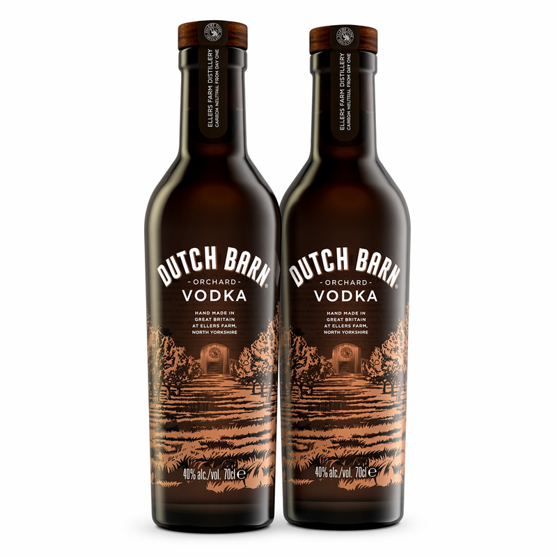 Pack of 2 - Dutch Barn Orchard Vodka 70cl