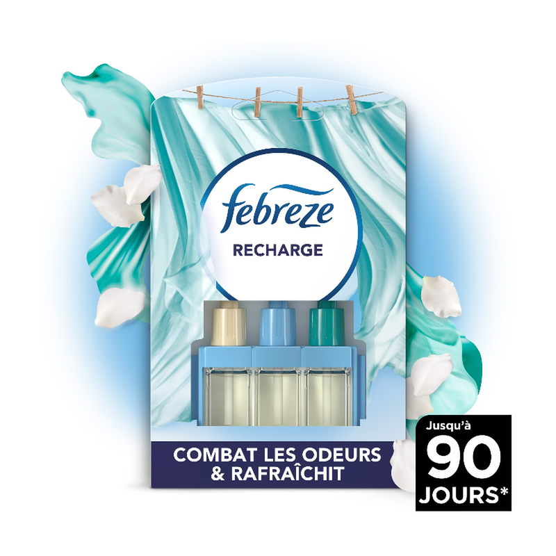 Désodorisant Recharge Linge Frais Febreze Le Lot De 3 Recharges - vue 2