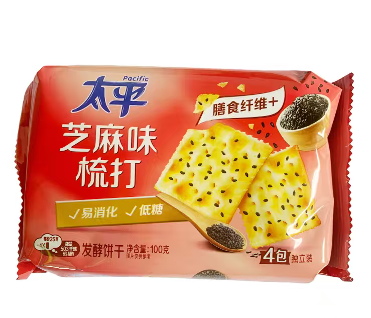 Pacific Sodacracker (Sesam Geschmack) 100g