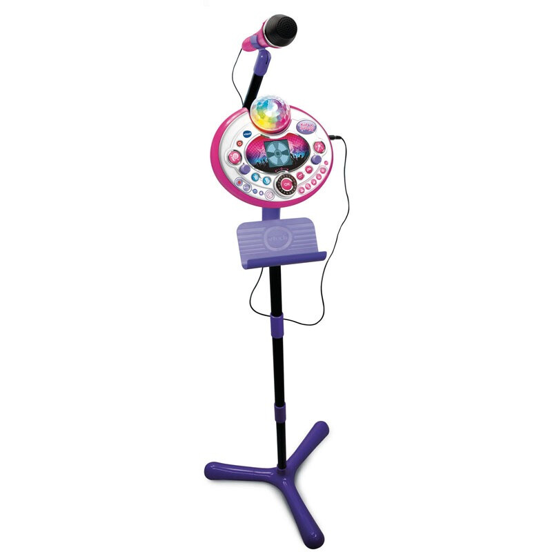 Micro Karaoké VTech 80-165805 – Kidi Superstar LightShow avec Effets Lumineux - vue 5