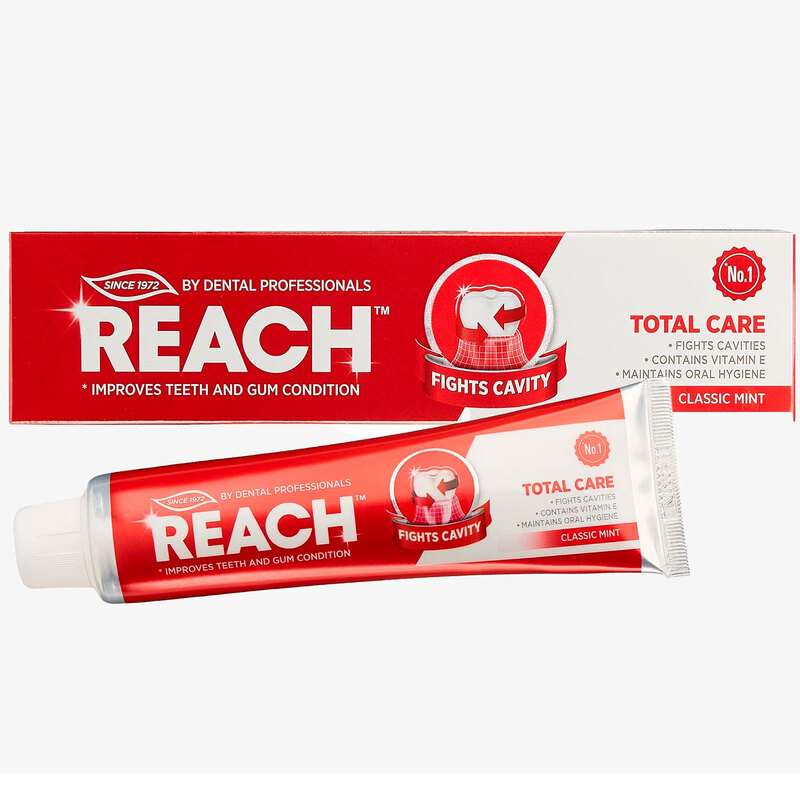 Reach Dentifrice Total Care Menthe classique 150 g