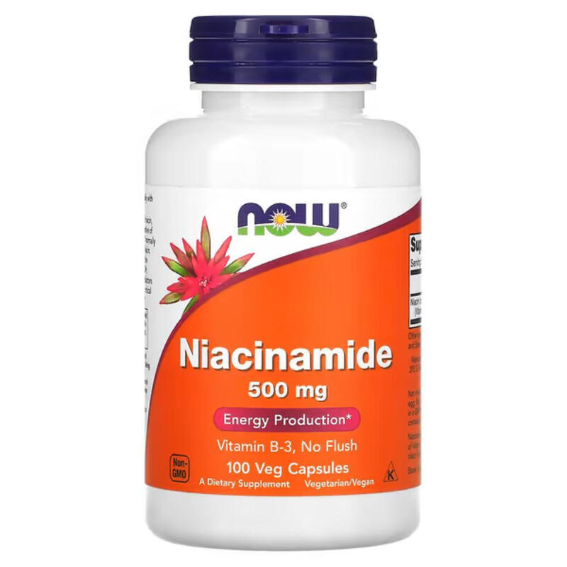 Niacinamide Vitamin B3 500 mg - 100 Capsules