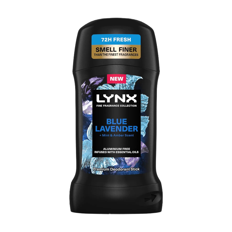 Lynx Blue/Lavender Fine Fragrance Collection Premium Deodorant Stick 50Ml