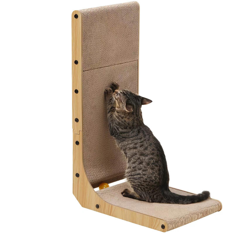 Large L-Shaped Cat Scratcher Board