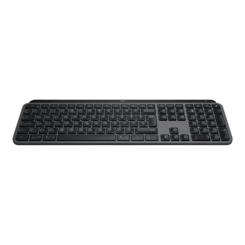 Non Communiqué Clair Logitech Mx Keys S - Clavier - Rétroéclairé - Sans Fil - Bluetooth Le - Qwerty - Anglais Us - Commutateur : Commutateurs À Clé À Ciseaux - Graphite - Image 2