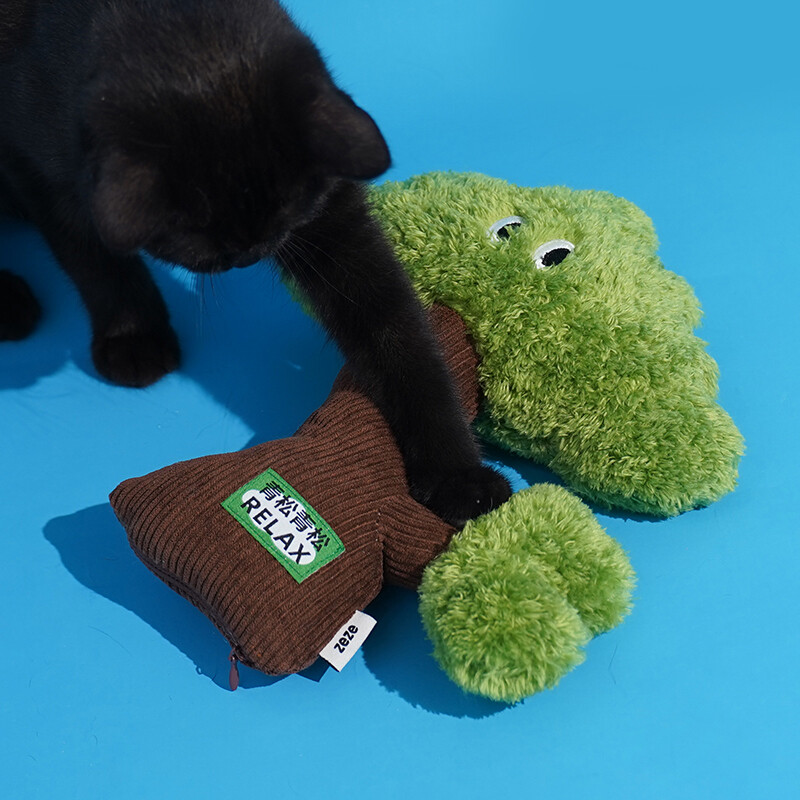 Fluffy Plush Pet Pillow, Soft Comfort Cat Dog Cushion (Medium)