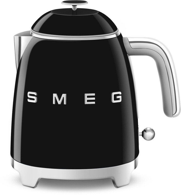 SMEG Mini Waterkoker KLF05BLEU, Zwart