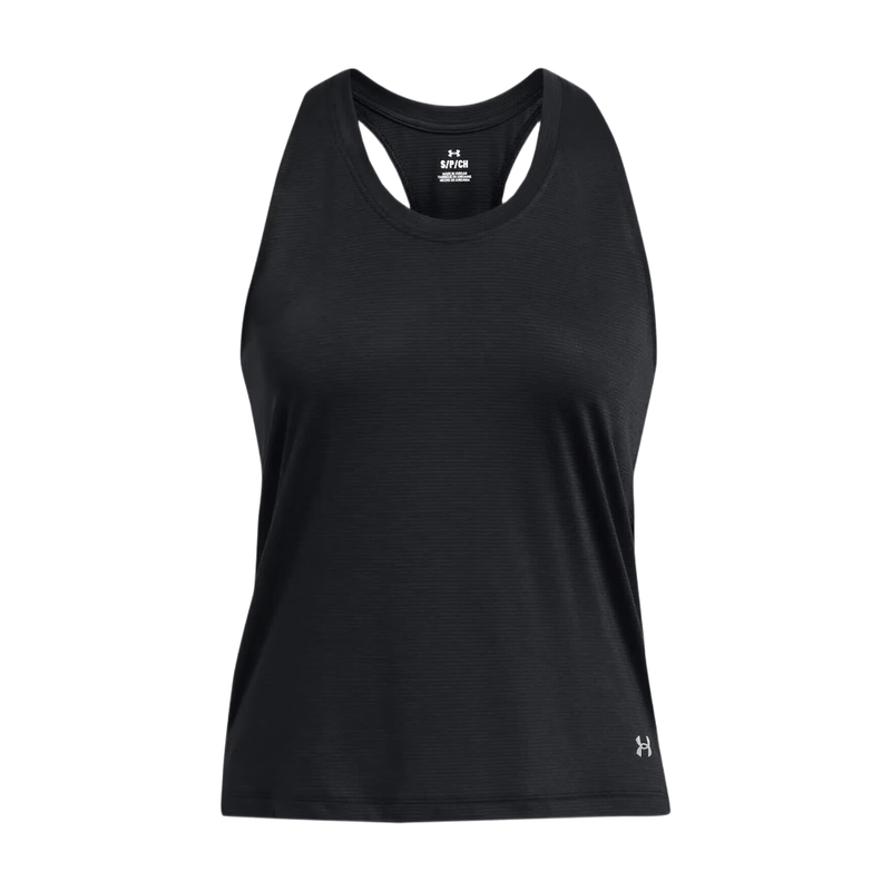 Under Armour Dames Launch Singlet Zwart Sportstyle Collectie M