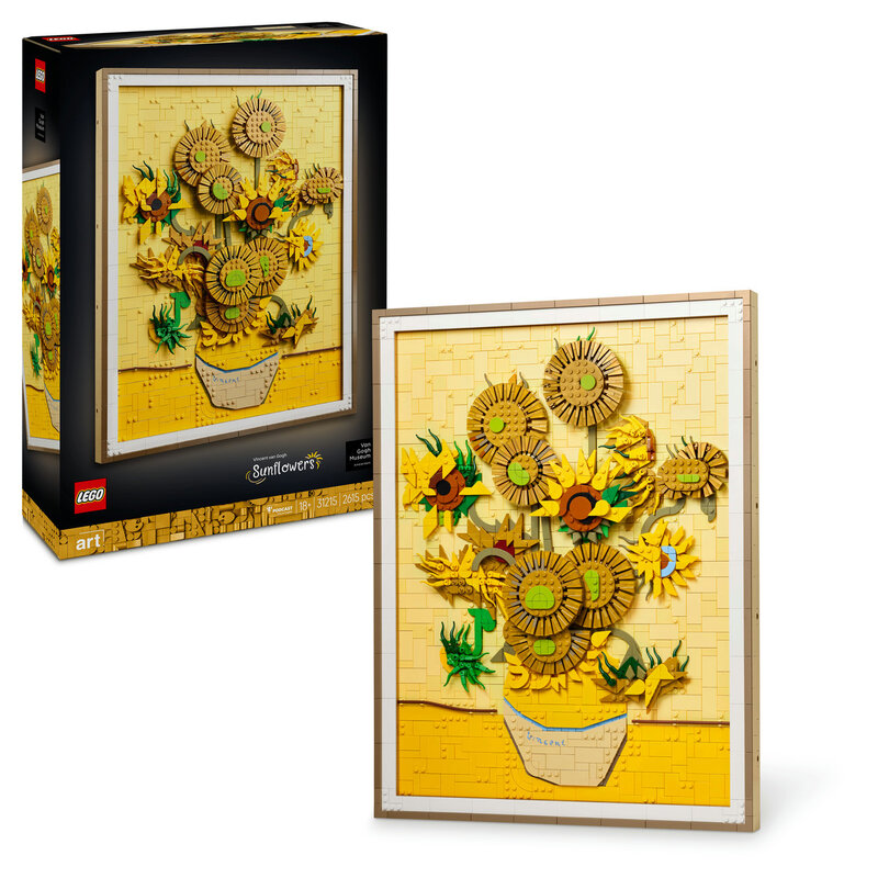 LEGO Art Vincent van Gogh Zonnebloemen 31215