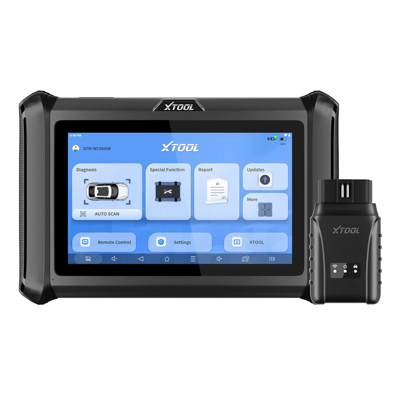 XTOOL D7W Draadloze Bidirectionele OBD2 Scanner Diagnosetool Ver. van D7/D7S | AI-Gestuurde OE-Niveau Volledige Systeemscan Tool 39+ Resetten, PMI, SGW, VAG, 3 Jaar Update, FCA/CAN FD/DoIP, 4000+ Bidirectioneel