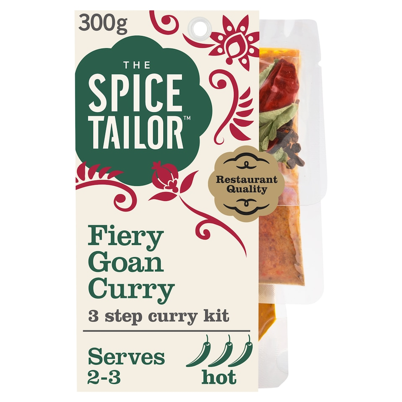 Fiery Goan Hot Curry Meal Kit 300G