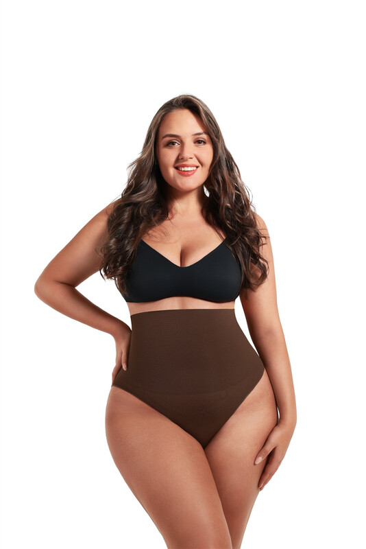 Seamless High-Waist Tummy Control Instant Smooth Shaped Low Rise Underwear Knickers f