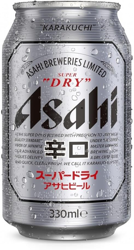 Asahi Super Dry Beer 330Ml Can