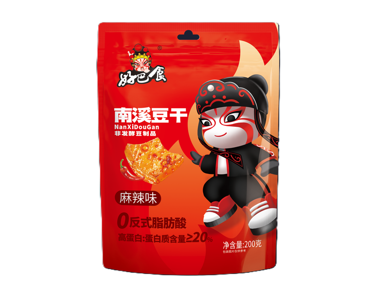 Nanxi Tofu Jerky Spicy Flavor 200g