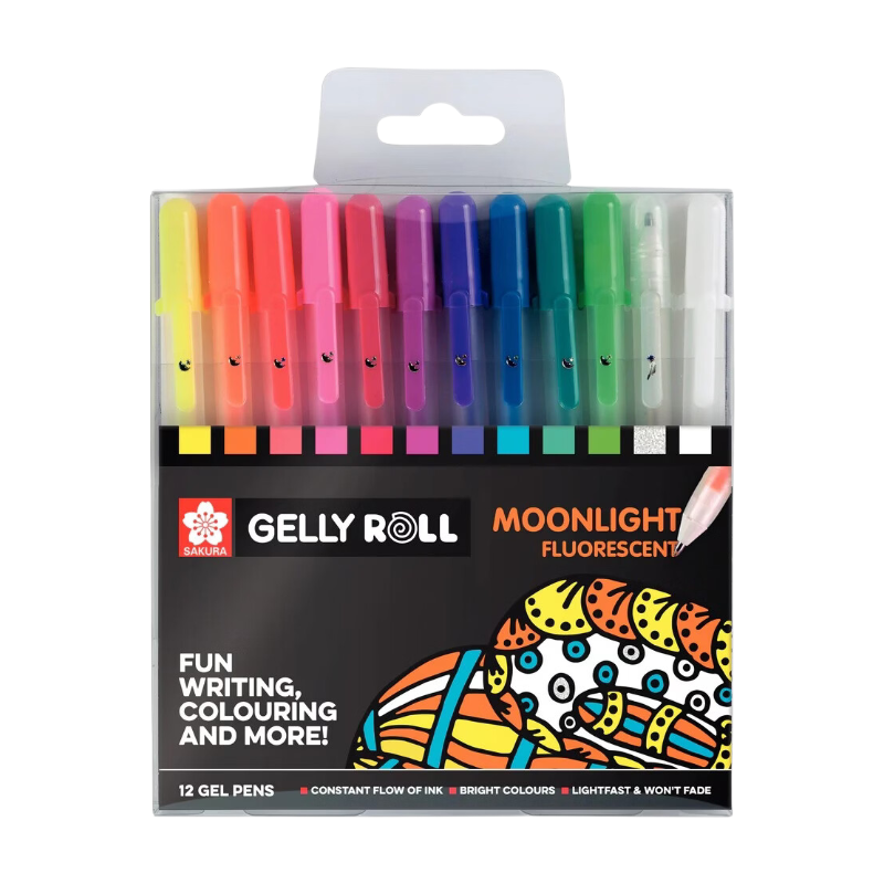 Sakura Set de 12 Gelly Roll Moonlight