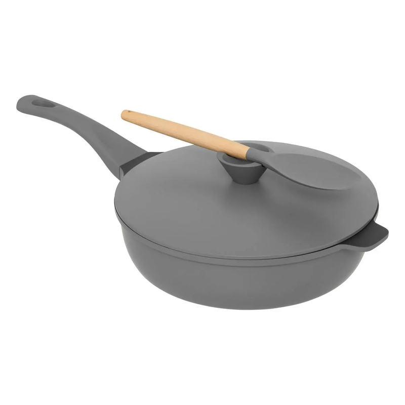 5Five Guss-Aluminium 28cm tiefe Pfanne Grau