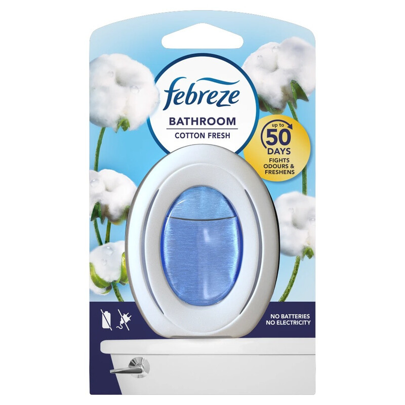 Bathroom, Continuous Air Freshener Cotton Fresh 1 Count