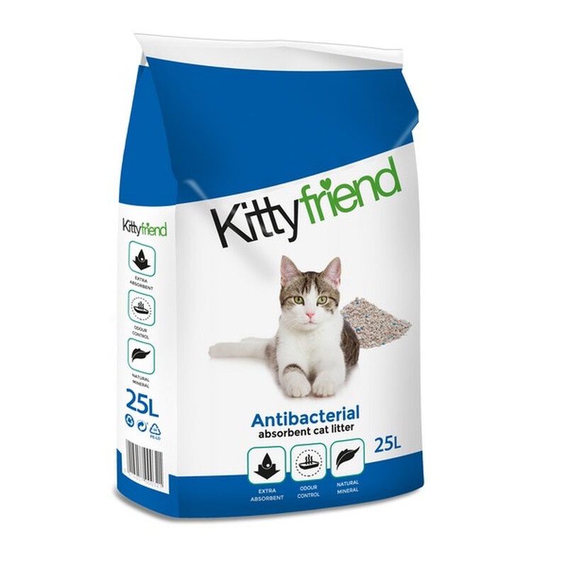 Antibacterial White Cat Litter 25L