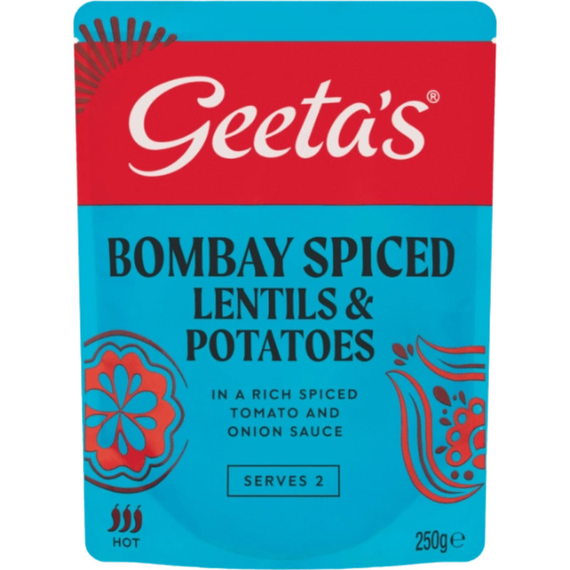 Geetas Bombay Spiced Lentils 250G