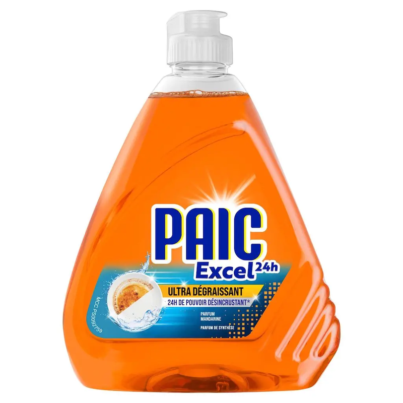Paic excel liquide vaisselle d√©fi 24h 500ml - vue 2
