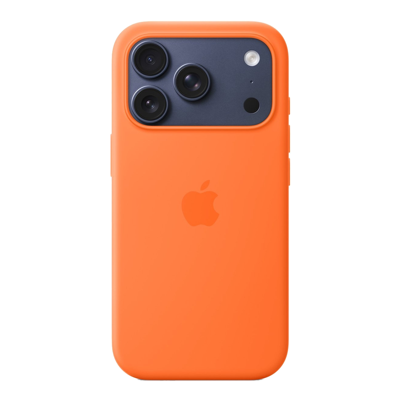 Apple iPhone 17 Pro Silicone Case - Oranje