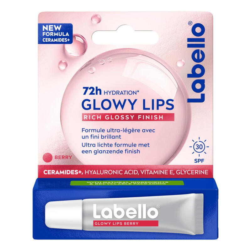 Labello baume soin des lèvres hyaluron glow berry tinted 10ml - vue 1