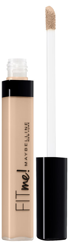 Maybelline Fit Me! Matte & Poreless Full Coverage Concealer - Ultra Blendable Formula for a Natural Finish in Nude