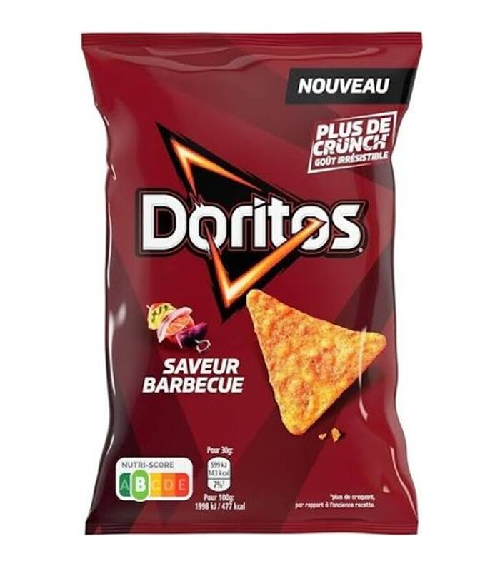 Chips Tortilla Doritos MO3168930173250 – Goût Nacho Cheese, 250g - vue 4