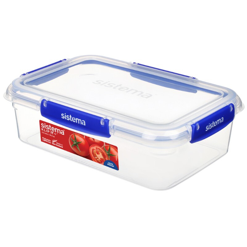 Klip It Plus 2.2L Rectangle Container