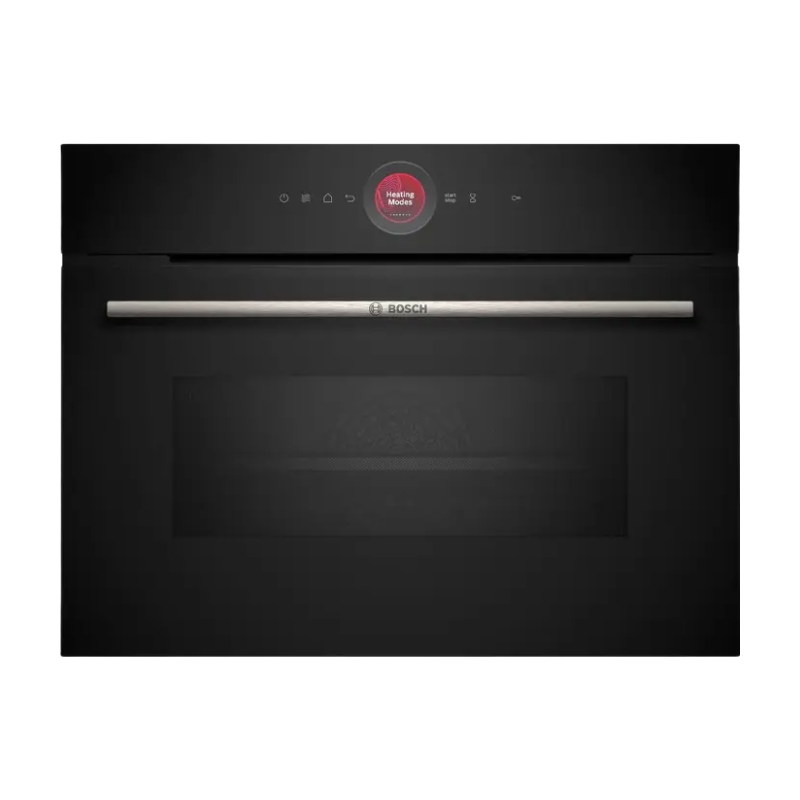 Bosch CMG7241B1 inbouw combinatieoven - 45 liter inhoud - 900 W magnetron - TFT-display - Home Connect - Zwart