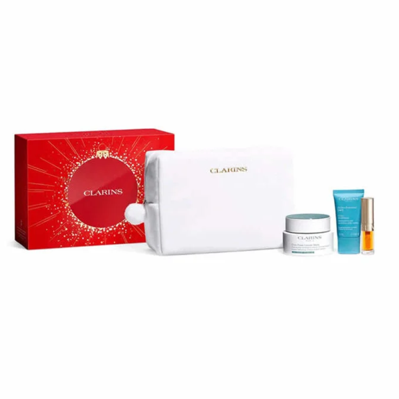 CLARINS Set Cryo Flash Mask 75ml + Crème 15ml + Lipverzorging
