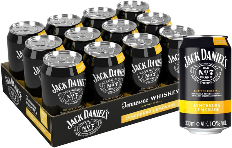 Jack Daniel's Old No. 7 & Lynchburg Lemonade Mischgetränk 12 × 0,33 L