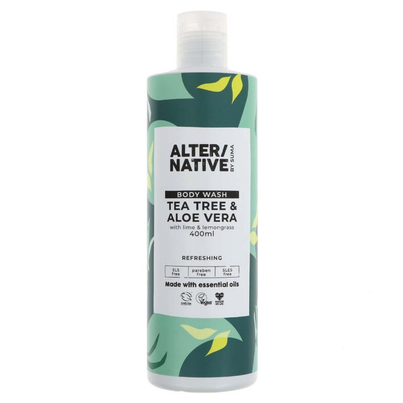 Body Wash - Tea Tree & Aloe 400ml