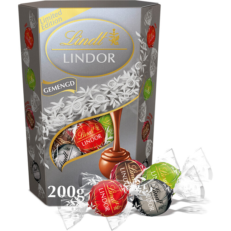 Lindt Lindor Assorted Chocolate Truffles - 200 g