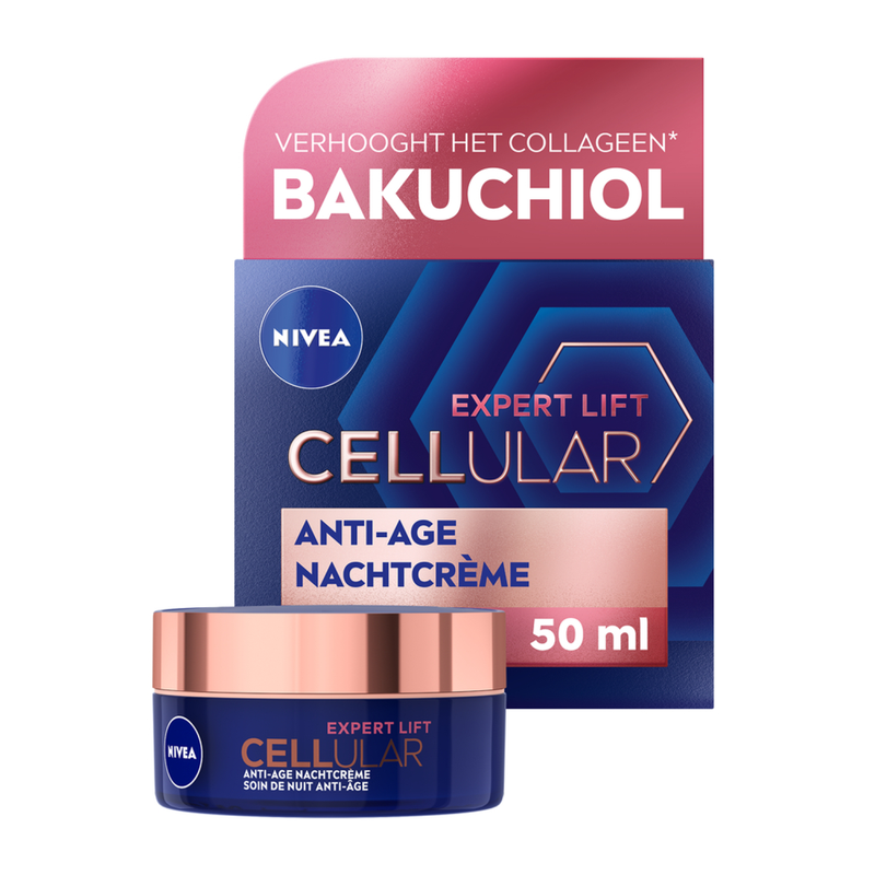 NIVEA Cellular Hyaluron +Elasticity Nachtcrème 50 ml
