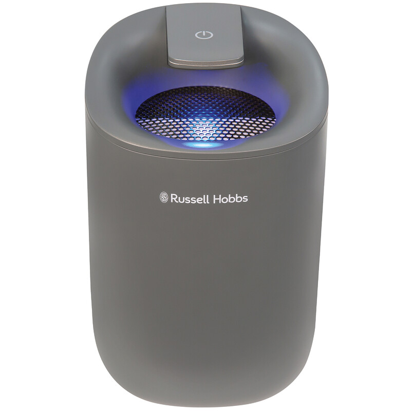 Russell Hobbs Fresh Air Mini Compact Dehumidifier – Grey, 300 ml/24h, RHDH1061G