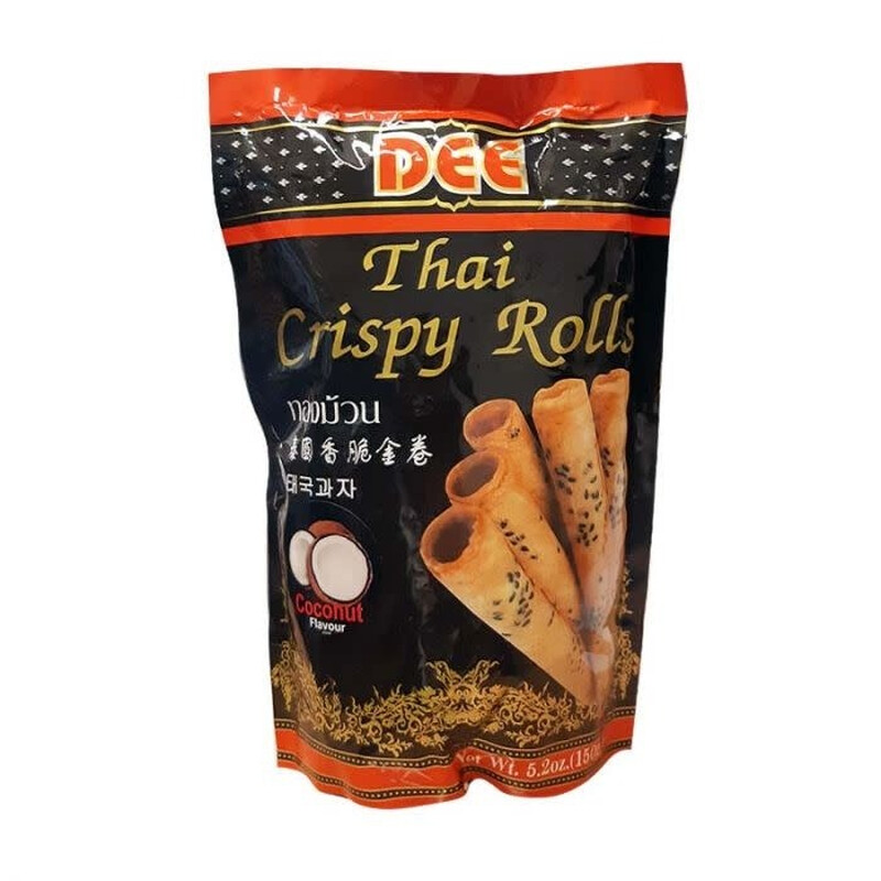 Dee Wafer Rolls Big Roll Coconut Flavour 150G