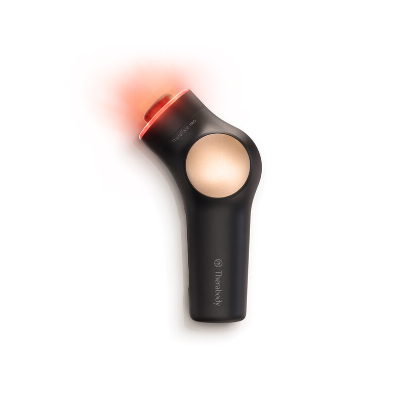 Therabody TheraFace Pro Facial Therapy Device, 3 Intensity Levels, Anti-Aging, Reduce Wrinkles and Age Spots, Travel Friendly, App Connectivity, Black