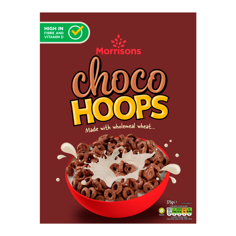 Morrisons Choco Hoops 375G