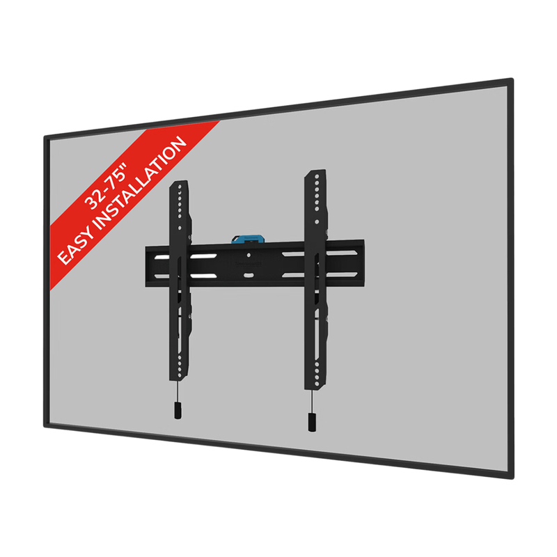Neomounts WL30S-850BL14 tv-wandsteun 32-75" - vast - vergrendelbaar - snelle installatie