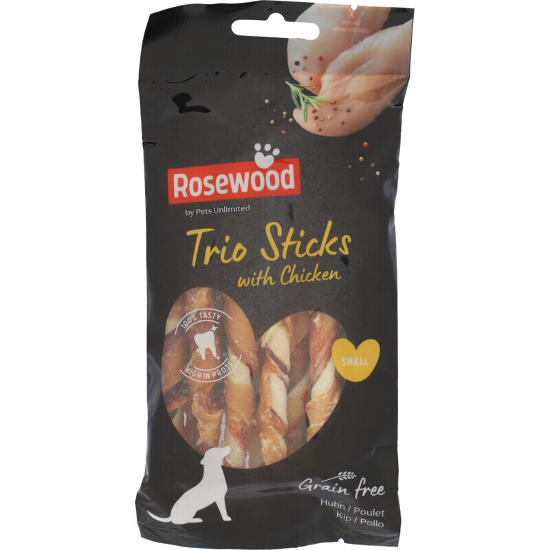 Rosewood Honden Trio Sticks Klein 10st