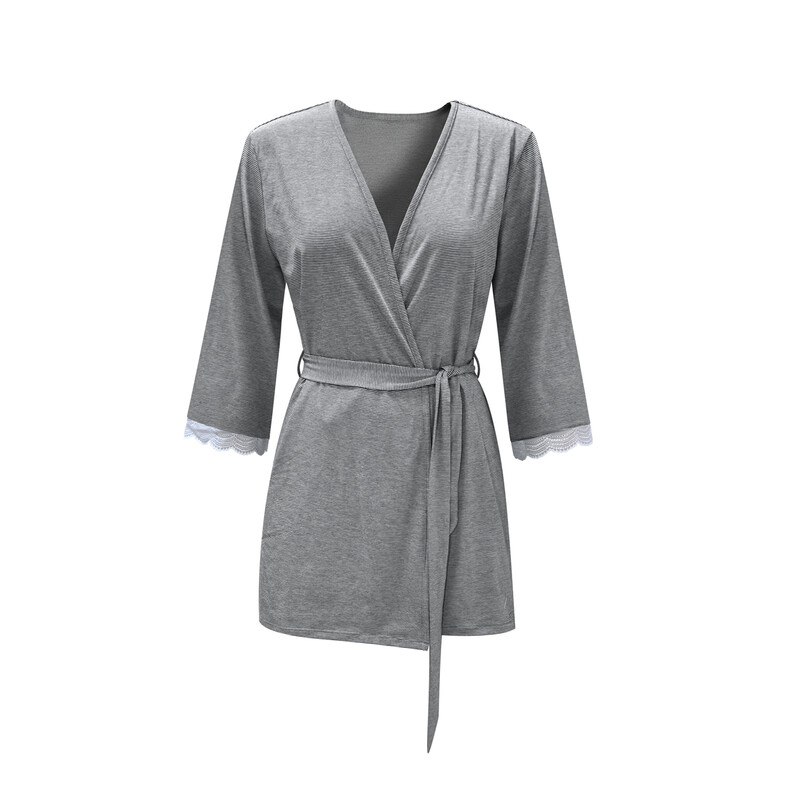 knitted black nightgown S