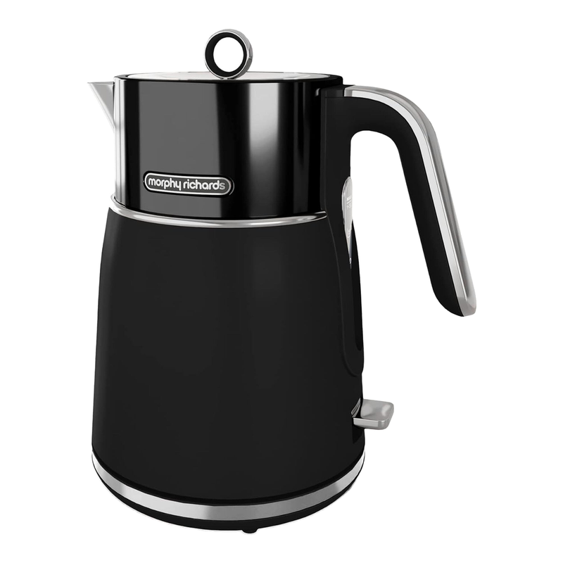 Morphy Richards Signature Matt Jug Kettle, Cordless, 1.5L, Black - 100744